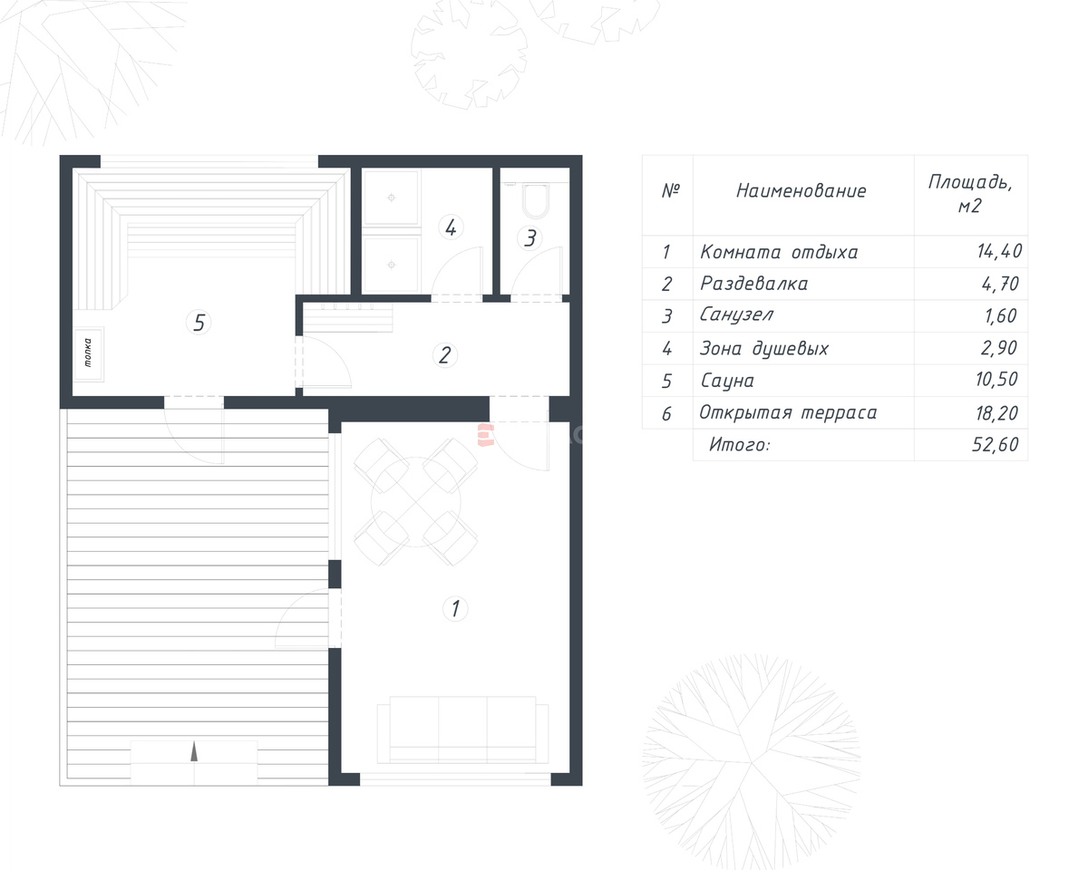 Апшеронске модульные дома сауна